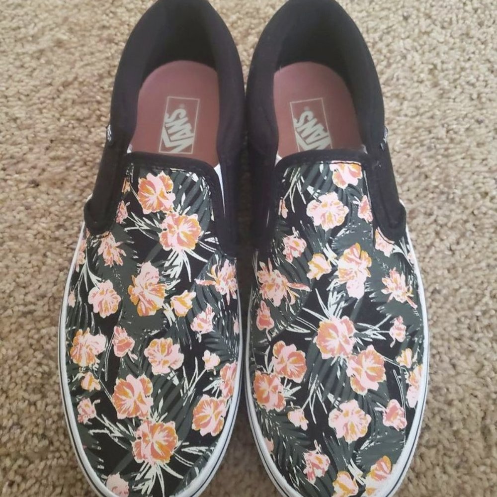 VANS ASHER FLORAL SHOES